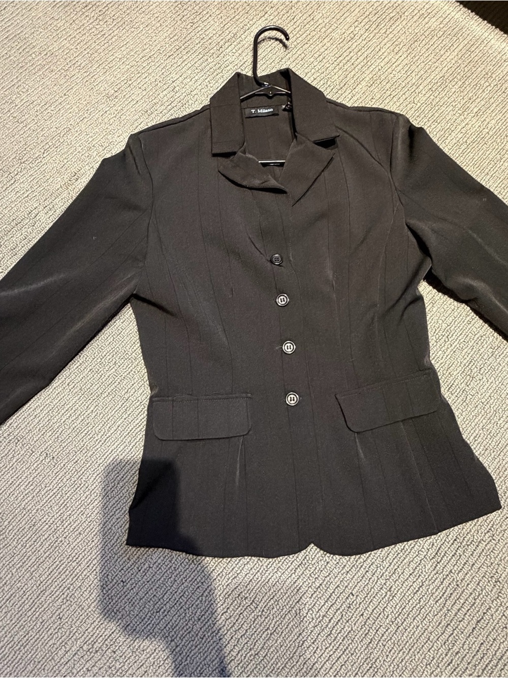 T. Milano Black Women's Blazer - Picture 5 of 7